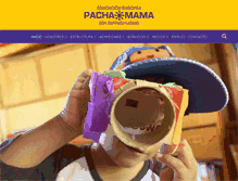 Tablet Screenshot of pachamama.edu.ec